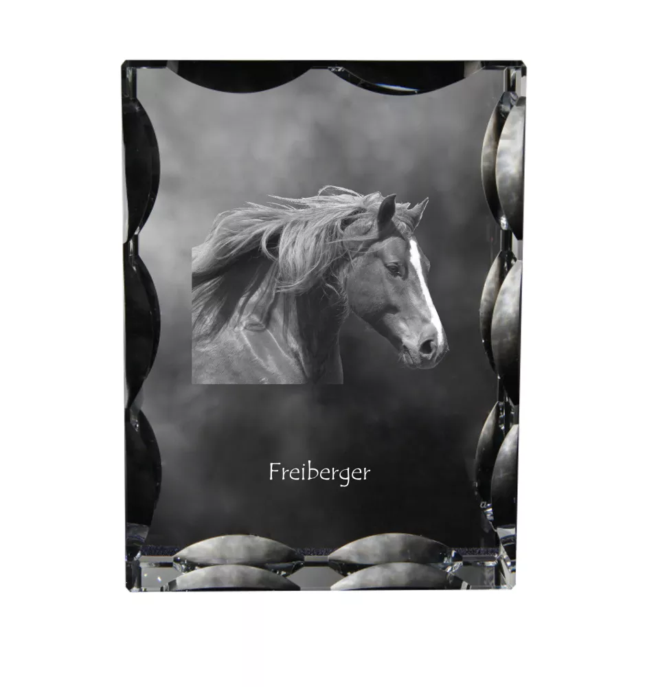 Freiberger ramka kryształowe z koniem Art-Dog