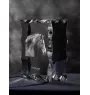 Freiberger - Kristall mit einem Pferdebild, Glasstatuette mit einem Bild, einzigartiger Bilderrahmen der Marke Art-Dog