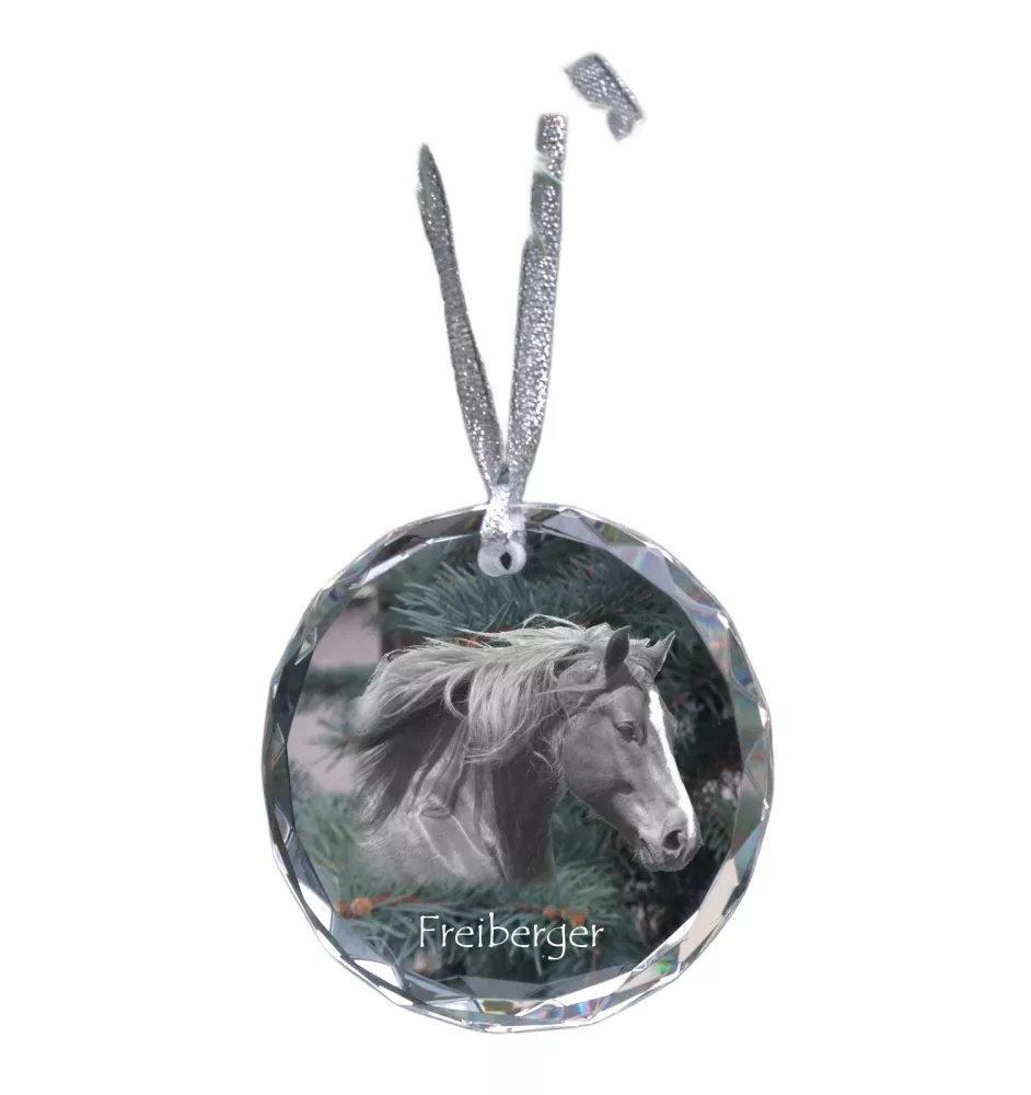 Freiberger medal kryształowy z koniem Art-Dog