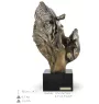 Mère et poulains frémissent - une statuette exclusive de cheval, une décoration intérieure de luxe, une édition spéciale de figurines de la marque Art-Dog