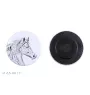 Freiberger - Magnet mit Pferd, ein einzigartiges Abdruck des Pferdes der Marke Art-Dog