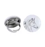 Freiberger - collector's ring with a horse portrait, handmade product, Art-Dog brand