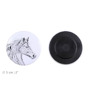Freiberger - magnet with a horse, a unique imprint of the Art-Dog horse brand