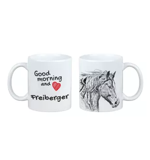 Freiberger - cup with a dog, personalized cup with a print, a classic gift for everyone from the Art-Dog brand