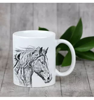 Freiberger - Tasse mit Hund, personalisierte Tasse mit Druck, klassisches Geschenk für jeden von der Marke Art-Dog.