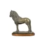 Jument de race Frisonne - statuette avec un cheval, silhouette de cheval sur du bois, un prix prestigieux dans le concours de la marque Art-Dog