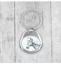 Haflinger Fohlen - porte-clés avec un cheval, porte-clés imprimé, breloque personnalisée de la marque Art-Dog