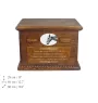 Hannoveraner Urn für Pferdeasche, personalisierte Urne mit Foto, große Box für Pferdeasche von der Marke Art-Dog