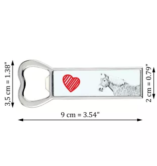 Haflinger źrebię otwieracz z koniem Art-Dog