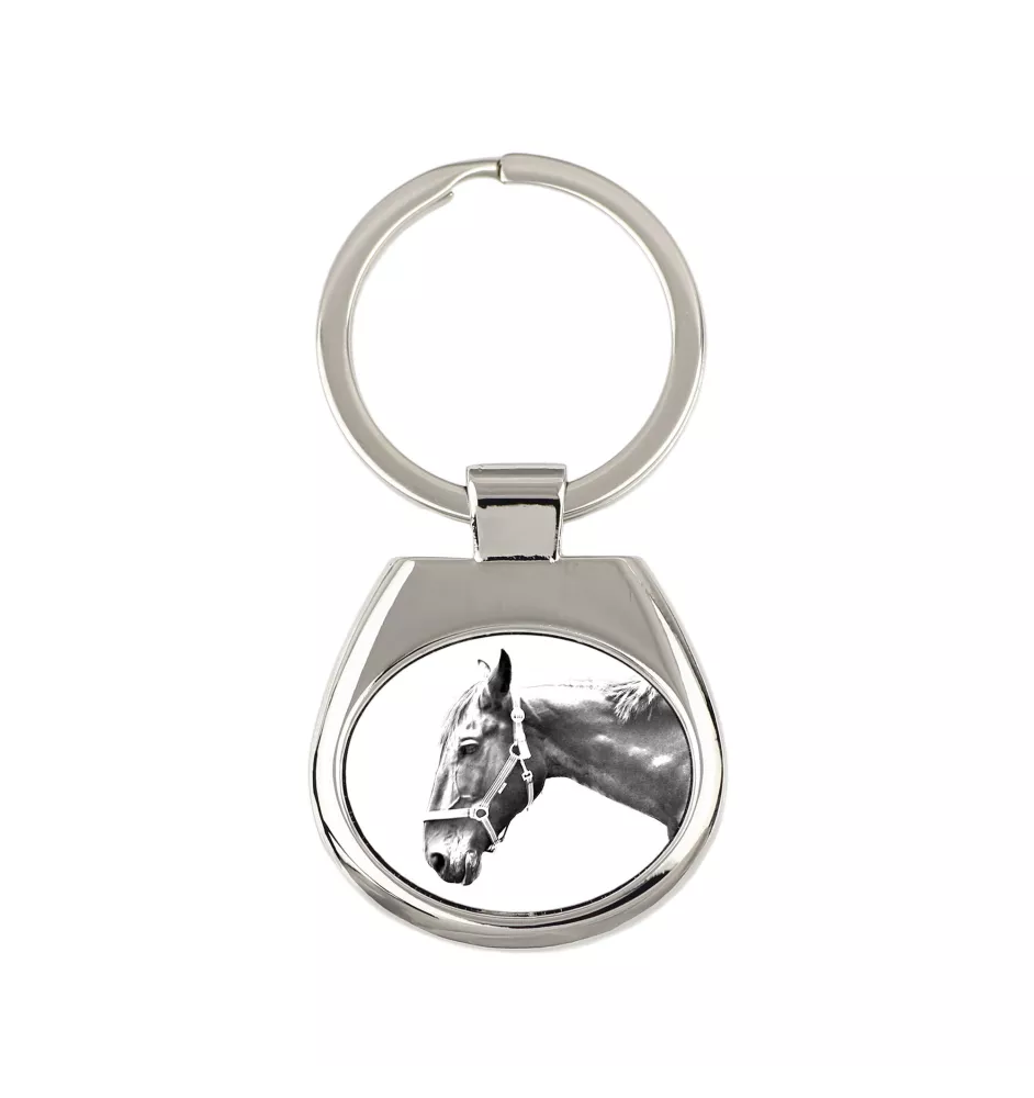 Hannoveraner - Schlüsselanhänger mit Pferd, Anhänger mit Aufdruck, personalisierter Anhänger der Marke Art-Dog