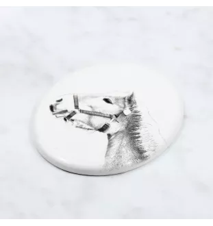 Haflinger płyta nagrobna z koniem Art-Dog