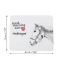 Haflinger - tapis de souris imprimé, tapis de souris personnalisé avec un cheval, un gadget unique pour un employé de bureau de la marque Art-Dog