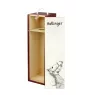Haflinger - Weinkiste mit Pferd, Alkoholkiste mit Grafik, personalisierte Geschenkbox der Marke Art-Dog