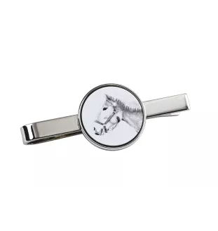 Haflinger - pince à cravate avec un cheval, pince à cravate personnalisée, cadeau unique pour homme de la marque Art-Dog