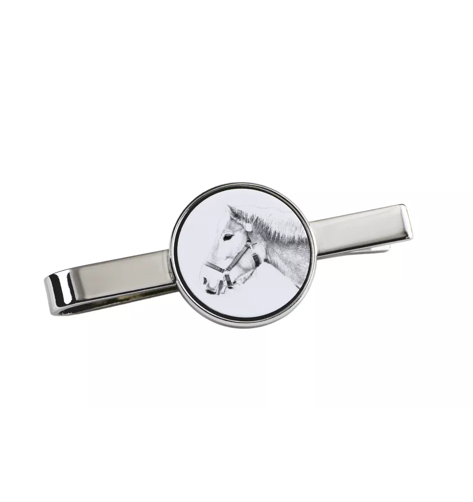 Haflinger spinka do krawatu z koniem Art-Dog