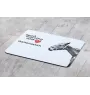Hanovrien - tapis de souris imprimé, tapis de souris personnalisé avec un cheval, un gadget unique pour un employé de bureau de la marque Art-Dog