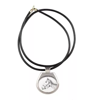 Haflinger zawieszka naszyjnik z koniem Art-Dog