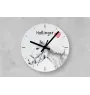 Haflinger - Wanduhr mit Pferd, Uhr mit Druck für das Regal, personalisierte Hausdekoration der Marke Art-Dog