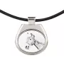 Haflinger Fohlen - horse necklace, personalized pendant with a photo, unique necklace for women and men by Art-Dog brand