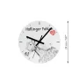 Haflinger Fohlen - Wanduhr mit Pferd, Uhr mit Druck für das Regal, personalisierte Hausdekoration der Marke Art-Dog