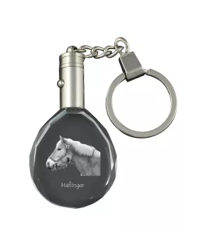 Haflinger brelok do kluczy kryształowy z koniem Art-Dog