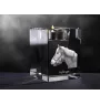Haflinger - Bougeoir avec image d'un cheval, porte bougie en cristal, cadeau personnalisé par la marque Art-Dog