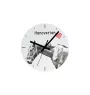 Hanoverian - wall clock with a horse, shelf clock with a print, personalized home decoration from the Art-Dog brand