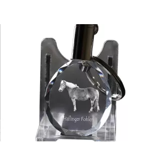 Haflinger źrebię brelok do kluczy kryształowy z koniem Art-Dog