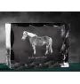 Haflinger źrebię ramka kryształowe z koniem Art-Dog