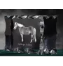 Haflinger źrebię ramka kryształowe z koniem Art-Dog