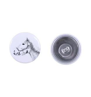 Haflinger - deine Ohrringe, handgemacht, Schmuck handgefertigt von der Marke Art-Dog