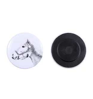 Haflinger - magnet with a horse, a unique imprint of the Art-Dog horse brand