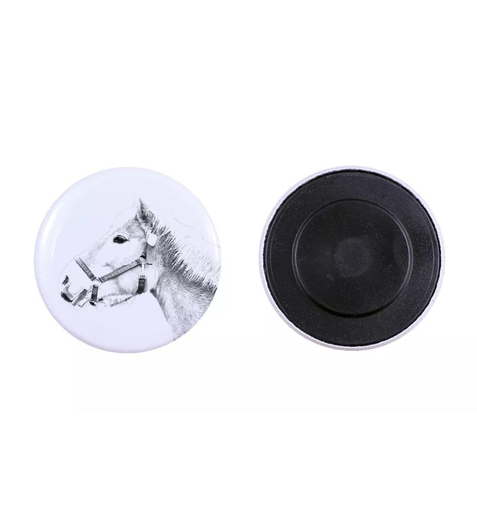 Haflinger magnes z koniem mały Art-Dog