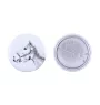 Haflinger - shirt accessory, bag pin, perfect gift with the option to add your brand graphics from Art-Dog.