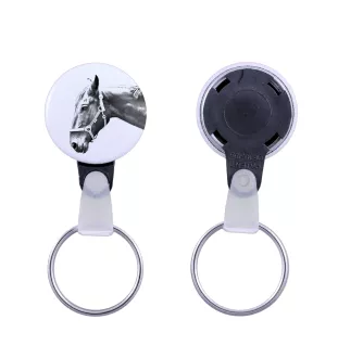 Hannoveraner - ein einzigartiger Schlüsselanhänger mit einem Pferdebild, handgefertigtes Produkt, leicht und handlich, Anhänger der Marke Art-Dog