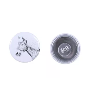 Haflinger Fohlen - deine Ohrringe, handgemacht, Schmuck handgefertigt von der Marke Art-Dog