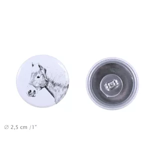 Haflinger Fohlen - earrings your photo, handmade, jewelry handcrafted by Art-Dog brand