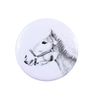Haflinger przypinka z koniem mała Art-Dog