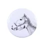 Haflinger przypinka z koniem mała Art-Dog