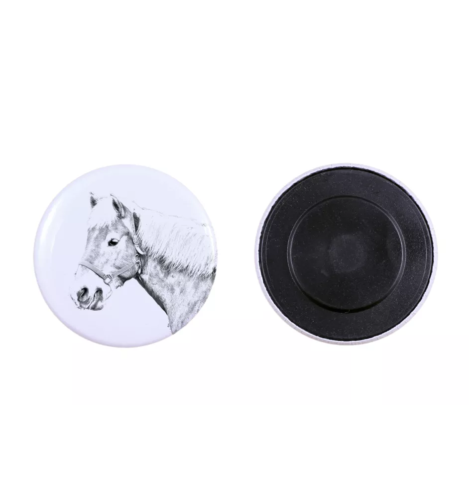 Haflinger źrebię magnes z koniem mały Art-Dog