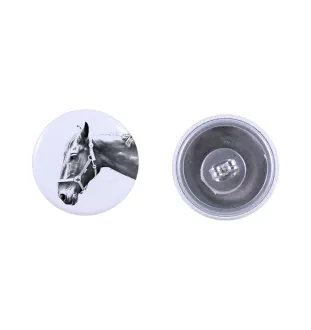 Hanoverian - earrings your photo, handmade, jewelry handcrafted by Art-Dog brand