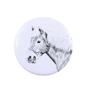 Haflinger Fohlen - collector's ring with a horse portrait, handmade product, Art-Dog brand