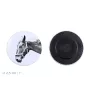 Hanovrien - aimant avec cheval, empreinte exceptionnelle de cheval de la marque Art-Dog