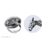 Hanovrien - Bague de collection avec l'image d'un cheval, produit fait à la main, marque Art-Dog