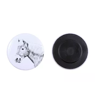 Haflinger Fohlen - aimant avec cheval, empreinte exceptionnelle de cheval de la marque Art-Dog