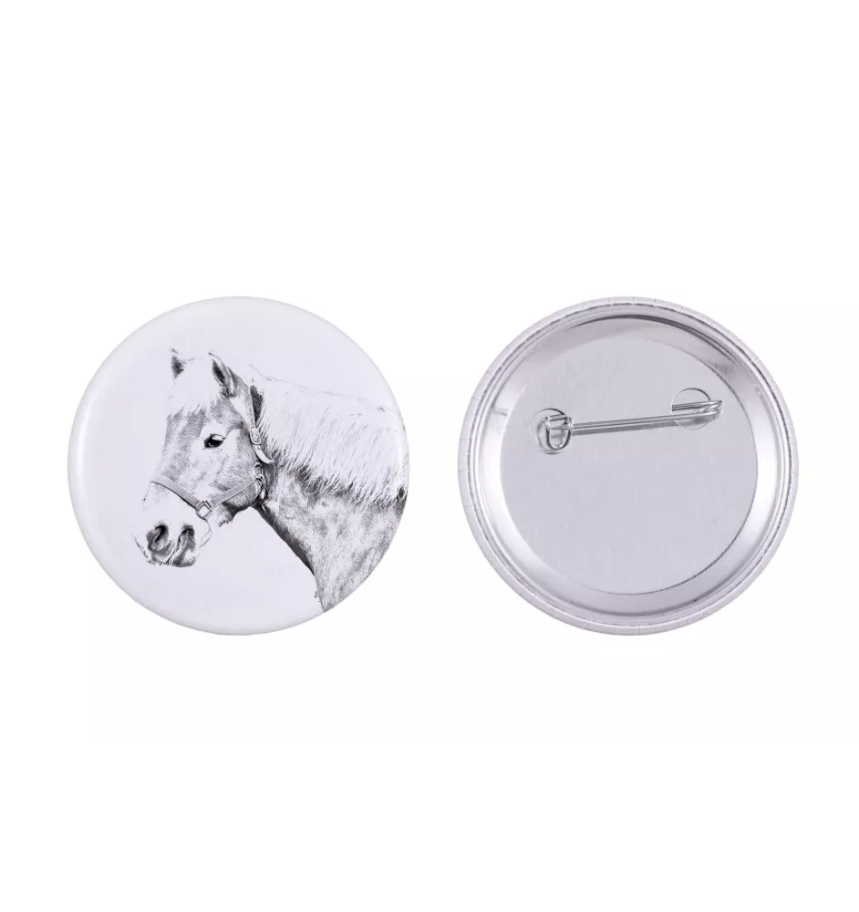 Haflinger Fohlen - aimant avec cheval, empreinte exceptionnelle de cheval de la marque Art-Dog