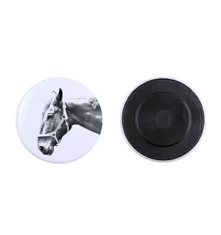 Hannoveraner - Magnet mit Pferd, ein einzigartiges Abdruck des Pferdes der Marke Art-Dog