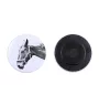 Hannoveraner - Magnet mit Pferd, ein einzigartiges Abdruck des Pferdes der Marke Art-Dog