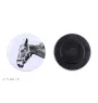 Hannoveraner - Magnet mit Pferd, ein einzigartiges Abdruck des Pferdes der Marke Art-Dog