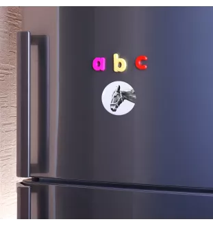 Hannoveraner - Magnet mit Pferd, ein einzigartiges Abdruck des Pferdes der Marke Art-Dog